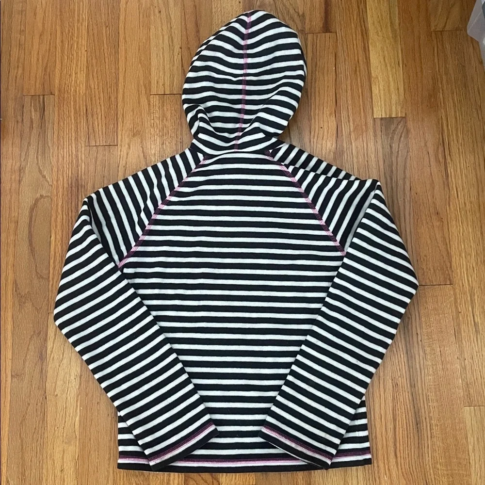 The North Face Striped Full Zip Lightweight Fleece Jacket- S/7/8 - Picture 2 of 5